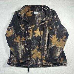Columbia Woodland Pattern Fleece Jacket